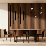 Aluminum L-Shaped Edge Trim,Self-Adhesive Strip for Wood Slat Sound Panels