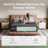 Novilla 14 Inch King Size Gel Memory Foam Mattress for Body Contouring