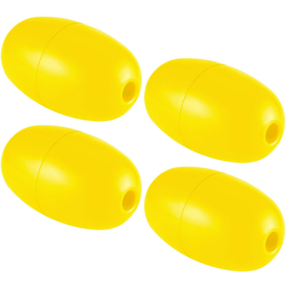 Buoys Floats Rope Floats Marine, 4.72'' x 2.75'', 3/5'' Hole Deep Water Fishing Marker Buoys Bulkl Lewtemi