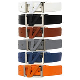 Volvik New Crystal Combi Dual Color Golf Balls 2 Dozen Bundle with Genuine Italian Real Solid Leather Belts AMBA7