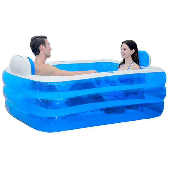 Bathtub Plastic Portable Foldable Bathtub Soaking Bathtub Gweaty