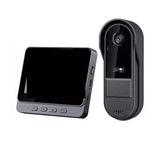 Wireless Wifi Doorbell Camera 1080P Video Intercom Doorbell(With Screen)