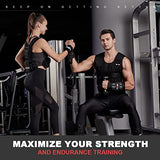 Adjustable Weighted Vest for Men Women, Up to 22LB with 50 Removable Steel Plates, Workout Weight Vest & Weighted Training Vest for Strength Training, Cardio & Running