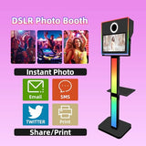 Aookely Portable DSLR Photo Booth Machine for Events with Flight Case