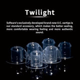 Fanmusic Softears Twilight Earphone 10mm Dynamic Driver Earbuds