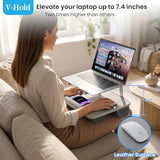 Lap Desk for Laptop, Elevated Laptop Stand for Bed, Fits up to 15.6" Laptops & MacBook