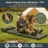 VALEHOWL 1.8 Pounds Ultralight Camping Sleeping Pad - R-Value 3.0 for 4 Seasons, Durable & 100% Waterproof Outdoor Air Mattress, Compact Sleeping Mat for Hiking, Backpacking, Travel