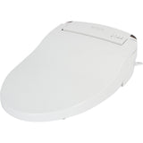 ALPHA BIDET JX2 Elongated Bidet Toilet Seat, White, Endless Warm Water, *NEW* Bowl Mist, LED Light, Quiet Operation, Wireless Remote, Stainless Steel Nozzle, Sittable Lid, 3 Year Warranty