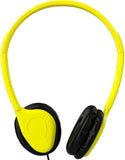 Bulk Classroom Headphones with Microphone 300 Pack, Wired On-Ear Student Headsets, 3.5mm Stereo Plug, Adjustable Headband, Leatherette Ear Cushions for School, Chromebook, Laptop, Library, Testing