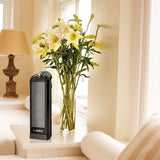 Oscillating Ceramic Space Heater for Home with Overheat Protection, Thermostat, and 3 Speeds, 4 Pounds Lasko
