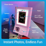 HP Sprocket Photo Booth Machine Instant Color Photo Printer