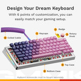 Glorious Gaming GMMK 3 PRO Wireless Mechanical Keyboard: 75% TKL, Bluetooth & 2.4GHz, Hotswappable MX Switches