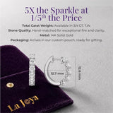 Diamond Huggie Earrings for Women