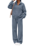 Trendy Queen Women Sweatsuits Casual Fall 2 Piece Matching Sweat Sets 2026
