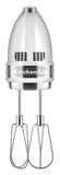 KitchenAid 9-Speed Hand Mixer - KHM926, White