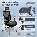 CleverSeat Ergonomic Office Chair Comfy [#1 in Tests]