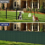 Privacy Fence Screen 6'x50' Heavy Duty Windscreen Fencing Mesh Fabric Shade