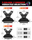 BAGAIL Adjustable Weighted Vest for Women 4-10lb, Comfortable U-Neck Rucking Vest with 6 Removable Weights, Storage Pocket and Reflective Strips for Walking, Jogging, Weight Loss & Home Workouts