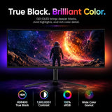 Deco Gear OLED 49 Inch Curved Monitor, 5K2K 5120×1440 Ultrawide Dual QHD