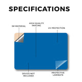 Laptop Skin Compatible with Apple MacBook Neo - Solid Blue