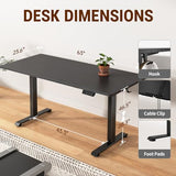Heights Adjustable,Sit to Stand Up, Work Home Office Computer Table for Walking Pad, Wooden Desktop Desks