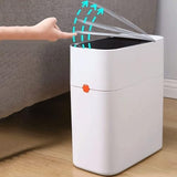 FWTCVB Automatic Sensor Trash Can for Kitchen Corner Smart CAN Sump Dump Bathroom Bin