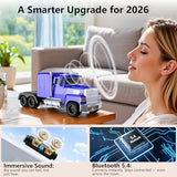 AONOX Truck Bluetooth Speaker, Mini Truck Speaker with TWS Stereo