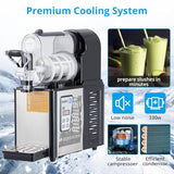 Commercial Slushy Machine, 4Lx2 Double Tank Margarita Machine