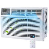 MilleLoom Smart 12000 BTU Window Air Conditioner with WiFi, Window AC Unit with Remote & App Control, Timer Function & Easy Install Kit, for Rooms Up to 550 Square Feet, 115V/60Hz, White