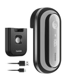 Canslab RETRO Electric Can Opener, Auto-Stop One-Touch Operation, USB Rechargeable with LED Battery Track, Side Cut Smooth Edge Can Opener for Seniors with Arthritis, Wall-Mountable Small Size, Black