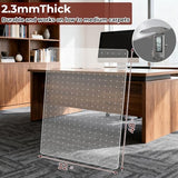 Office Chair Mat for Carpet, 2 Pack, 32" x 48" Heavy Duty Computer Desk Chair Mats for Carpeted Floors