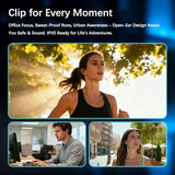 Essonio Clip On Wireless Earbuds Bluetooth Open Ear Headphones