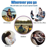 Gel Seat Cushion - Non-Slip Egg Seat Cushion Chair Pads - Office Chair Car Seat Cushion for Sciatica & Back Pain Relief, Truck