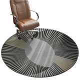 Office Chair Mat for Carpet Bedroom Round Floor Mat Dirt Resistant