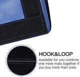 Polar Aurora 4'x10'x2 Thick Folding Gymnastics Exercise Mat Aerobics Stretching Yoga Mats (Blue) Polar Aurora