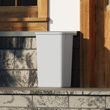 Dowell 2 Pack 50Qt Wastebasket Trash Container, 9/13Gal, Plastic, Stackable
