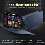 Lenovo Yoga Slim 7X 14.5 3K OLED Touchscreen Copilot+ PC Laptop