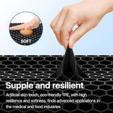Gel Seat Cushion, Cooling Thick Big Breathable Honeycomb Design Absorbs Pressure Points Seat Cushion