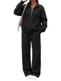 Trendy Queen Women Sweatsuits Casual Fall 2 Piece Matching Sweat Sets 2026