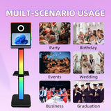 Aookely Portable DSLR Photo Booth Machine for Events with Flight Case