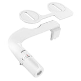 Yohip Ultra-Slim Bidet Attachment for Toilet - Dual Nozzle (Feminine & Posterior Wash) | Lead-Free Stainless Steel Valve | Non-Electric Adjustable Water Pressure | 2.48" Slim Fit Standard Toilets