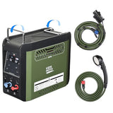 KEMIMOTO Portable Water Heater Thermostatic, Propane Water Heater with Pump, Max 100 Mins 3s Instant Hot 20,000 BTU, 4000mAh Rechargeable Battery, Suits for Outdoor Camping Cleaning