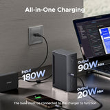 Thunderbolt 4 Dock 13-in-1 40Gbps Docking Station with Dual 4K@60Hz Single 8K Display, 90W Charging for Laptop