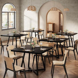 Tribesigns Square Commercial Dining Table Set of 4