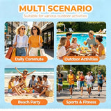 50PCS Mini Sunscreen Bulk, Travel Size Sunscreen SPF 50+, Sunscreen Packets, Bulk Mini Sunscreen for Face & Body, Lightweight, Waterproof & Non-Greasy, Perfect for Thank You Gifts & Beach Must Haves
