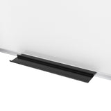 VIZ-PRO Dry Erase Board/Whiteboard, 96 x 48 Inches, Wall Mounted Board for School Office and Home, with 3 Colored Erasers