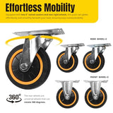 Foldable Platform Truck Push Dolly 330 lb Capacity 28.75" x 18.75" x 33" Heavy‑Duty