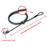 Wedge Shaped Laptop Anti-Theft Lock Suitable for DELL3 * 5MM Small Lock Hole