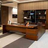 LSIGHTUS Extra Large L-Shaped Executive Desk