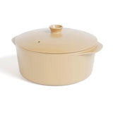MAGNIFIQUE Slow Cooker, 4.5 Quart 8-in-1 Clay Pot Multi-Cooker, Non-Toxic Slow Cooker with Removable Clay Pot, for Rice, Pasta, Steam & Proof, Nonstick, Oven Safe Pot to 500°F, Brown